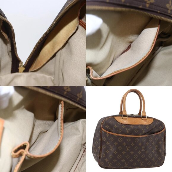 LOUIS VUITTON Monogram Deauville Hand Bag M47270 LV Auth 154796 - Picture 15 of 15